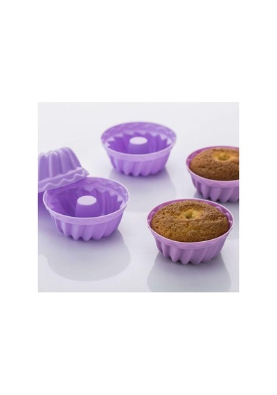 Baroness Mini Silikon Muffin Yanmaz Kek Kalıbı 12 Li Diğer