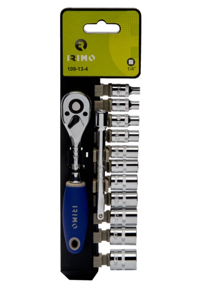 Irimo 109-13-4 1/4'' Lokma Takımı 13 Parça Çanta Tipi