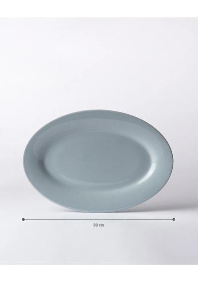 Madame Coco Cielo Kayık Tabak - Mavi - 30 Cm 8684427205518 Mavi