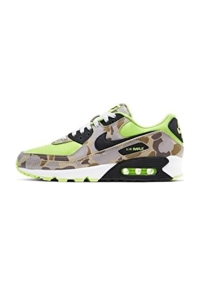 Nike Yeşil - Air Max 90 Volt Duck Camo Ayakkabı Rekili