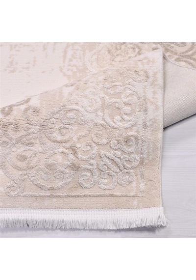 İpek Halı Gaspara 14506 Krem Modern Salon Halısı