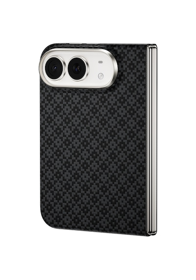 İphone Duo Benks Armorair Armorgrid Grand Combo Ön Arka Kevlar Karbon Kapak + Ekran Koruyucu Siyah