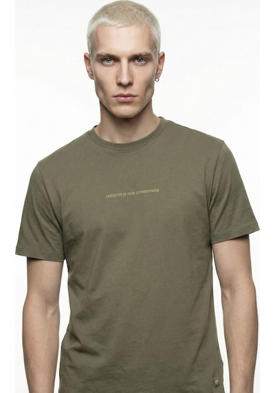 Loft Lf2042965 Erkek Kısa Kol T-shirt Khakı