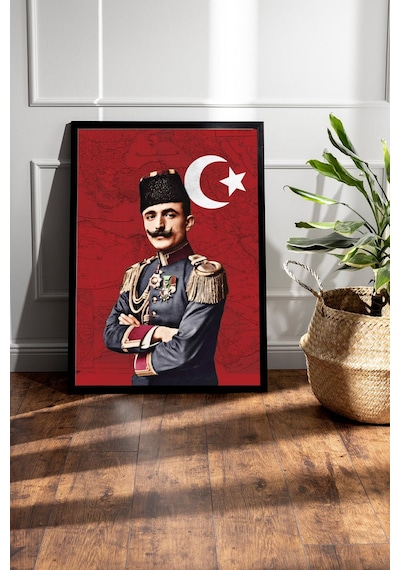 Enver Paşa Çerçeveli Tablo