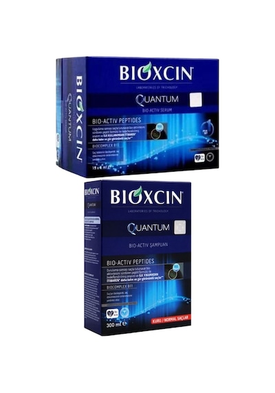 Bioxcin Quantum Bio-Activ Serum 15 x 6 ML + Şampuan 300 ML