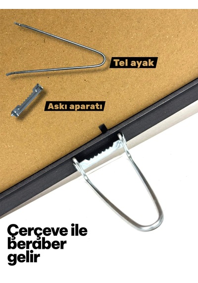 İlk Fotoğrafım Çerçevesi - 20x20 Paspartulu Fotoğraf Çerçevesi