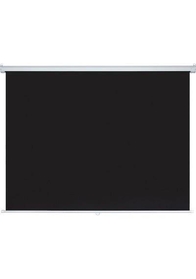 Xbright 240x200cm Motorlu Uzaktan Kumandalı Projeksiyon Perdesi Arkası Siyah Fonlu Be-240