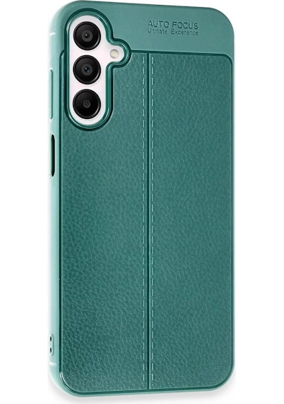 Newface Samsung Galaxy A35 5g Kılıf Auto Focus Kapak - Koyu Yeşil