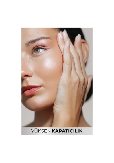 3 Lü Mat Bitişli Likit Fondöten Seti Çok Renkli