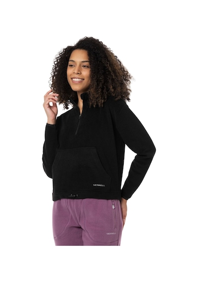 Merrell Merrell Kadın Outdoor Tekstil Sweatshirt Stamp W Siyah Siyah