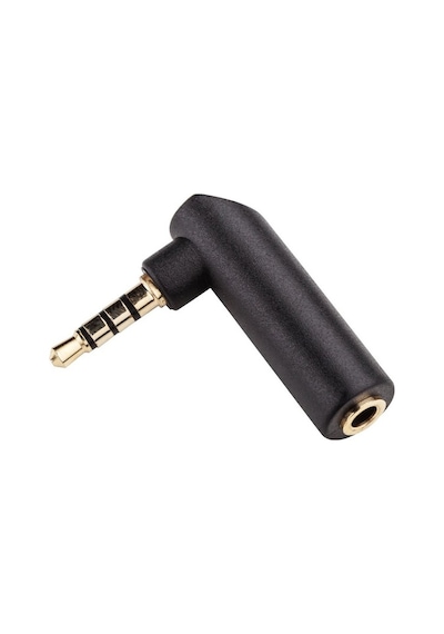 3.5Mm Stereo Uzatma L Tip 3 Boğum 4 Kutup 4 Pin 90 Derece