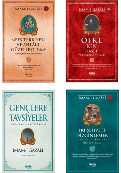 İmam Gazali Nefs Terbiyesi-öfke Kin-gençlere Tavsiyeler 4'lü Seti
