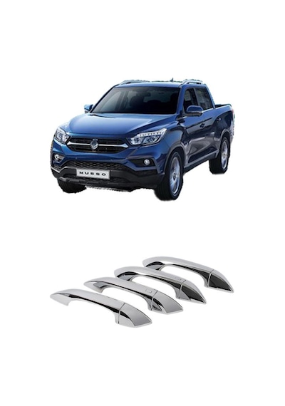 Ssangyong Musso Grand Oem Krom Kaplama Dış Kapı Kolu 2018 Ve Üstü