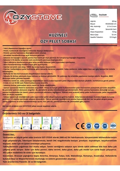 Ozy Kuzineli Pelet Sobası