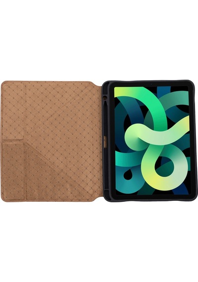 Bouletta Apple Uyumlu iPad 10.nesil 10.9" Deri Kılıf Gölgeli Taba Kılıf