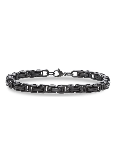 Moncuk Design Kral Çelik Zincir Bileklik 6mm 3351czb2d3 Sarı