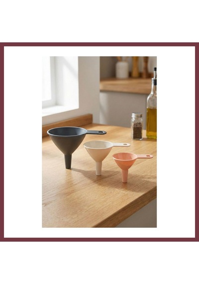 Storeşahin 3'lü Mini Huni Seti 7 Cm X 11 Cm X 8,5 Cm Shn0720