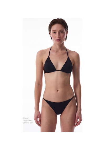 Penti Si Yah Üçgen Bikini Üstü Siyah