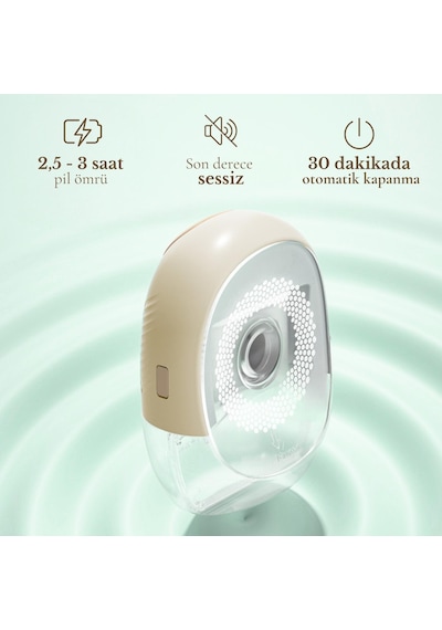 Mamajoo Gaia Giyilebilir Tekli Göğüs Pompası 140 Ml 27 Kademe Ayarı