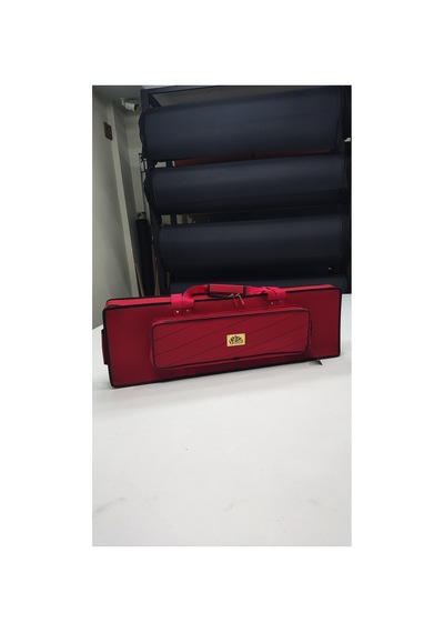 Go:keys Keyboard Org İçin Uyumlu Profesyonel Soft Case Taşıma Çantası-kırmızı