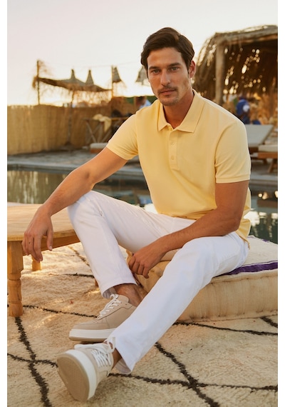 AC&Co / Altınyıldız Classics Altinyildiz Classics Erkek Sarı Slim Fit Dar Kesim Polo Yaka %100 Pamuk Tişört 4A4820200001SARXL Sarı AC&Co / Altınyıldız Classics Altinyildiz Classics Erkek Sarı Slim Fit Dar Kesim Polo Yaka %100 Pamuk Tişört 4A4820200001SARXL Sarı