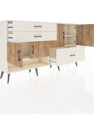 Arges Konsol 3 Raflı 3 Çekmeceli 4 Kapaklı 176x30x99 Aytaşı-çam/a Aytaşı-çam/aytaşı Arges Konsol 3 Raflı 3 Çekmeceli 4 Kapaklı 176x30x99 Aytaşı-çam/a Aytaşı-çam/aytaşı