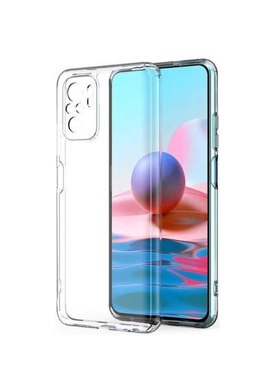 Adige Xiaomi Redmi Note 10s Kılıf Kamera Korumalı Süper Silikon