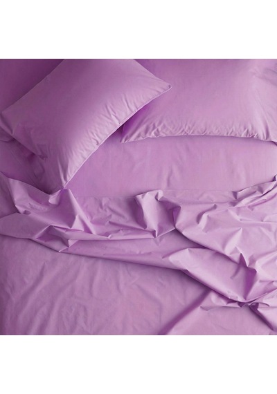 Prime Sleeks %100 Pamuk Yastık Kılıfı 2 Adet - Lila - 50x70cm Lila