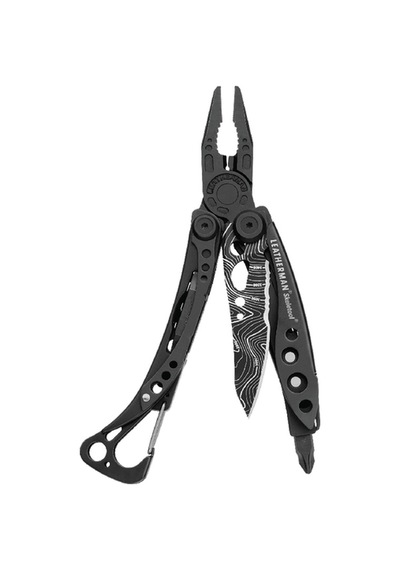 Leatherman Kamp Skeletool Black Topo Blade Tool Siyah