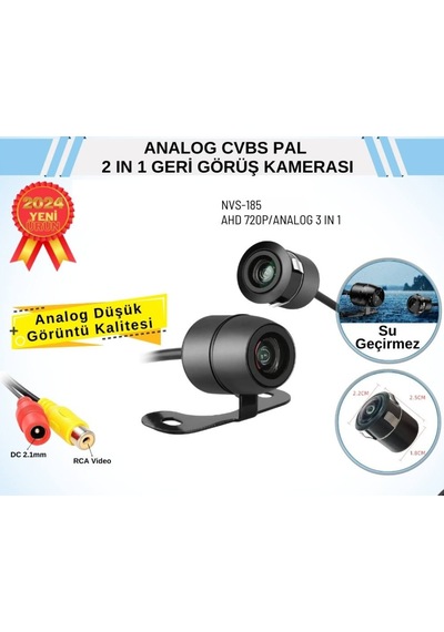 Analog Kelebek Pal Geri Görüş Kamerası