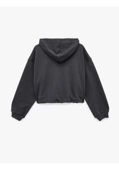 Koton Rahat Kalıp Uzun Kollu Kanguru Cepli Fermuarlı Kapüşonlu Sweatshirt Antrasit 6sal10332ık Antrasit Koton Rahat Kalıp Uzun Kollu Kanguru Cepli Fermuarlı Kapüşonlu Sweatshirt Antrasit 6sal10332ık Antrasit