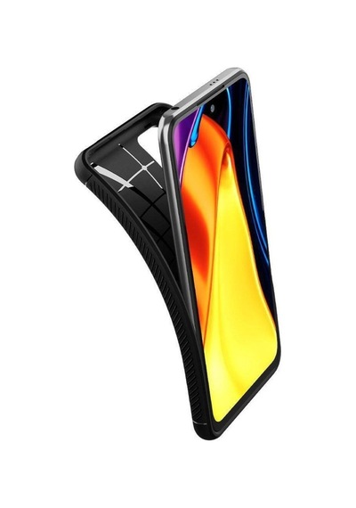 Xiaomi Poco M3 Pro Karbon Görünüm Negro Silikon Kilif 545505759