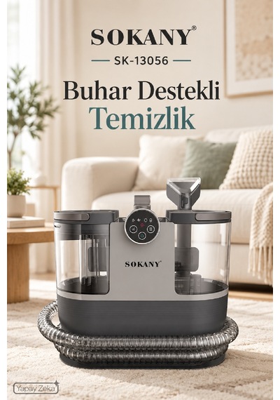 Sokany Sk-13056 2000 W Portatif Halı Ve Koltuk Yıkama Makinesi 1,6 L