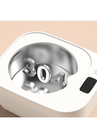 Mioji Mio Uv2c Ultrasonic Protez, Dişlik Ve Takma Diş Temizlik Cihazı Beyaz