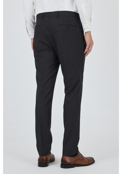 İmza Koyu Antrasit Yan Cep Açık Paça Slim Fit Esnek Classic Pantolon 1003250906 Koyu Antrasit