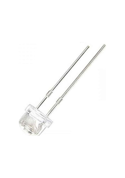 Halmet Mantar Led 4.8mm Kırmızı