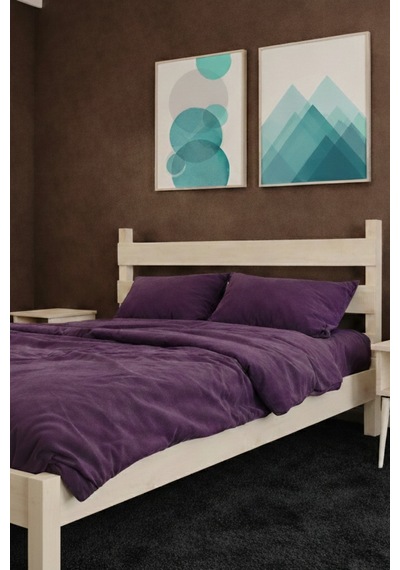Renazzo Natura Masif Ahşap Karyola Natürel 90x190 Natürel - 90 X 190 Renazzo Natura Masif Ahşap Karyola Natürel 90x190 Natürel - 90 X 190