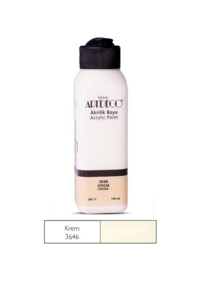 Akrilik Boya 140 Ml. Renk Seçmeli Krem
