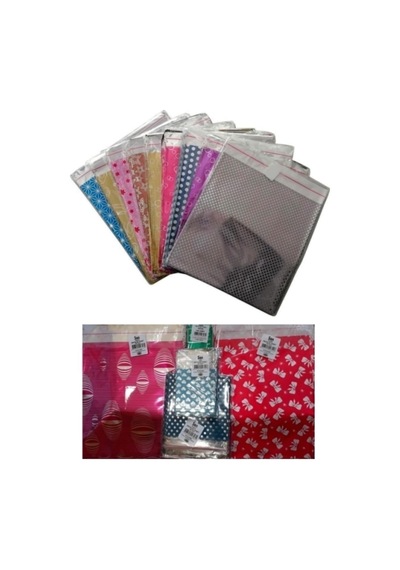 Metalize Hediye Paketi 15x25cm - 100adet 1 Paket Genel