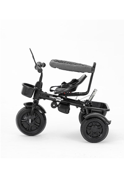 Comfymax Roadstar Ebeveyn Kontrollü Bebek Çocuk Bisikleti - Grey Gri