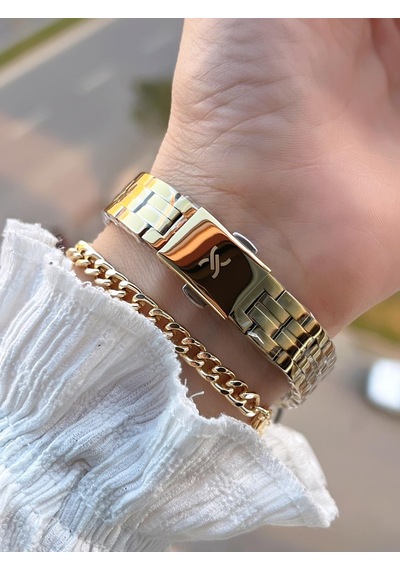 Daniel Klein Vintage Seri Küçük Kasa 2 Yıl Garantili 3 Atm Kadın Kol Saati+bileklik Bff.14117.8 Sarı