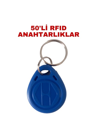 Sr-600 H Rfıd Proximity Anahtarlık 125 Khz Kopyalanamaz Geçiş Kontrol Keyfob 50 Adet