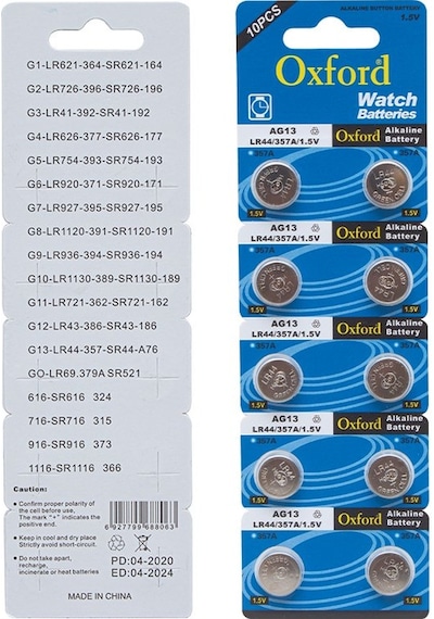 PİL 10LU PAKET *TIANQIU OXFORD AG13 LR44