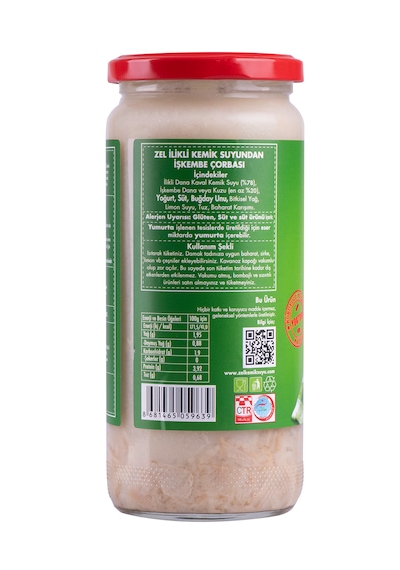 İşkembe Çorbası İlikli Kemik Suyundan 480 Ml 3 Adet