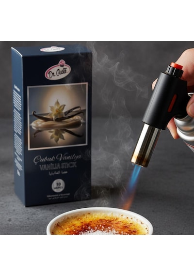 10 Lu Çubuk Vanilya Vakumlu Paket Doğal Aromalı Vanilya Çubuğu