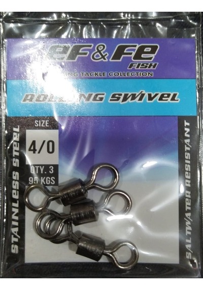 Ef&Fe Rollıng Swıvel Çelik Paslanmaz Paket Fırdöndü