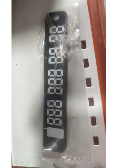 Araç İçi Numaratör Telefon No Luk