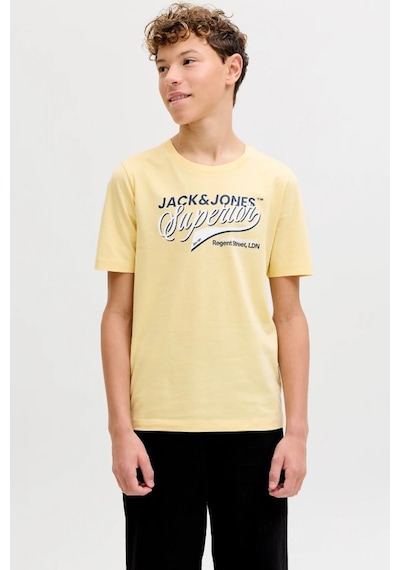 Jack & Jones Jjelogo Çocuk Tişört SARI