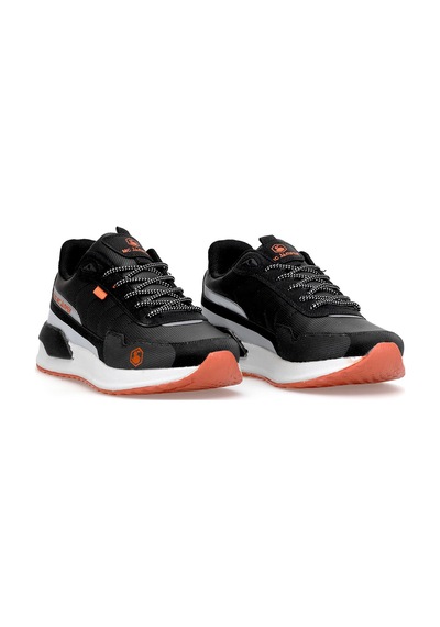 Mc Jamper 2019 Erkek Klasik Sneaker Siyah - Turuncu Siyah - Turuncu