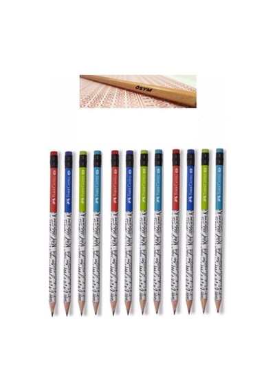 Caligraphy Kurşun Kalem 12'li + Ösym Kurşun Kalem 4 Adet Karışık